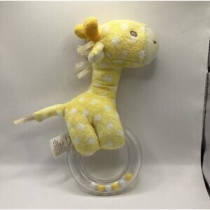BABY GUND Lolly & Friends Giraffe Stuffed Animal Yellow 10" Tall Cute PLUSH TOY